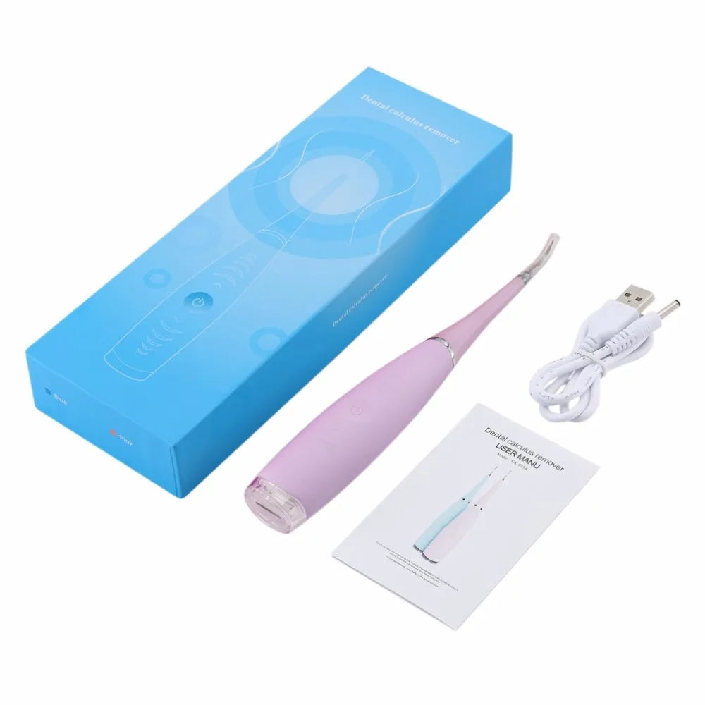Portable Electric Sonic Dental Scaler Tooth Calculus Remover Tooth Stains Tartar Tool Dentist Teeth Whitening Toothbrush